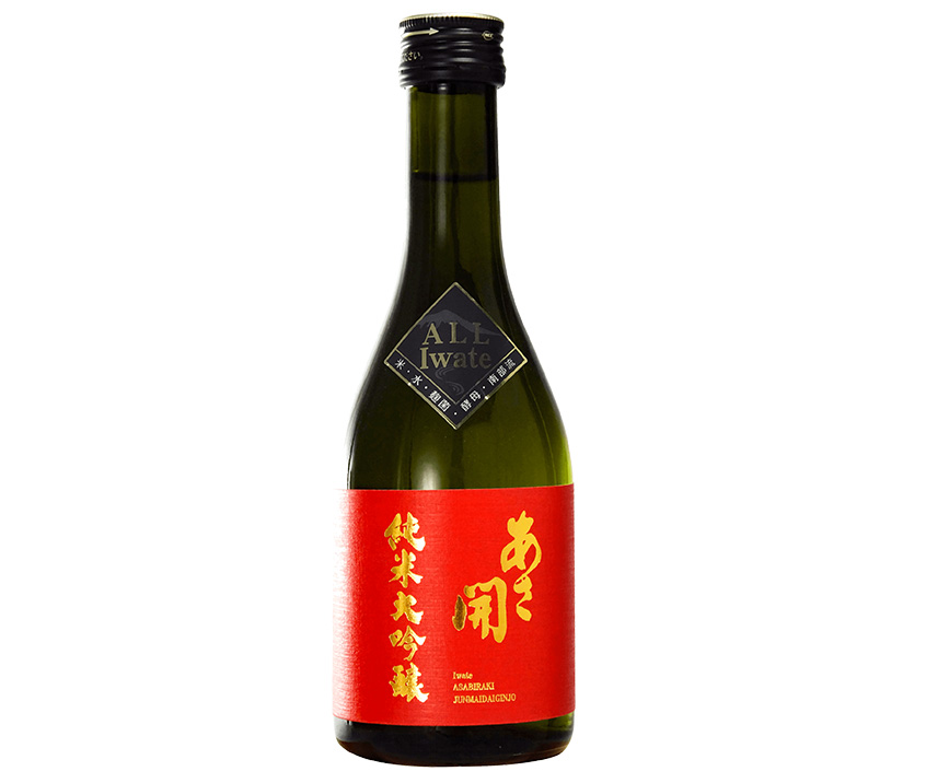 あさ開　純米大吟醸　赤ラベル 300ml