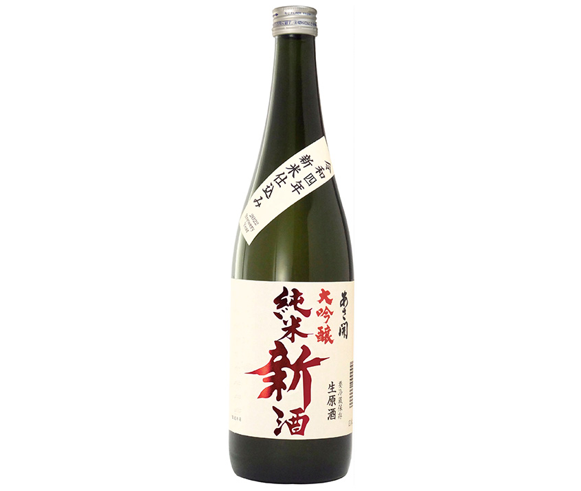 純米大吟醸新酒＜生原酒＞ 720mL