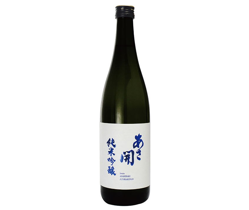 あさ開　純米吟醸　白ラベル 720mL