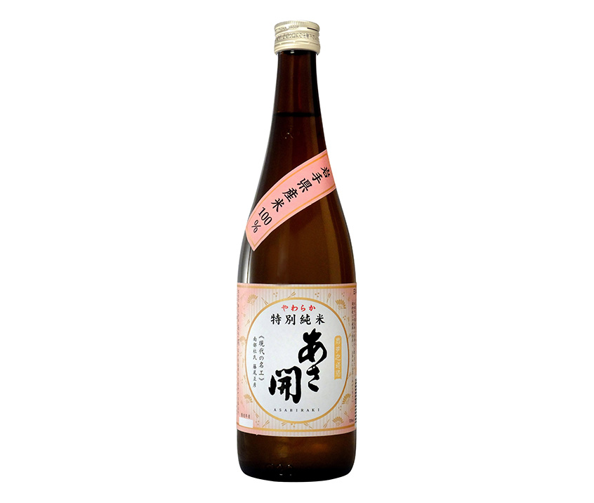 あさ開　特別純米酒　やわらか 720mL