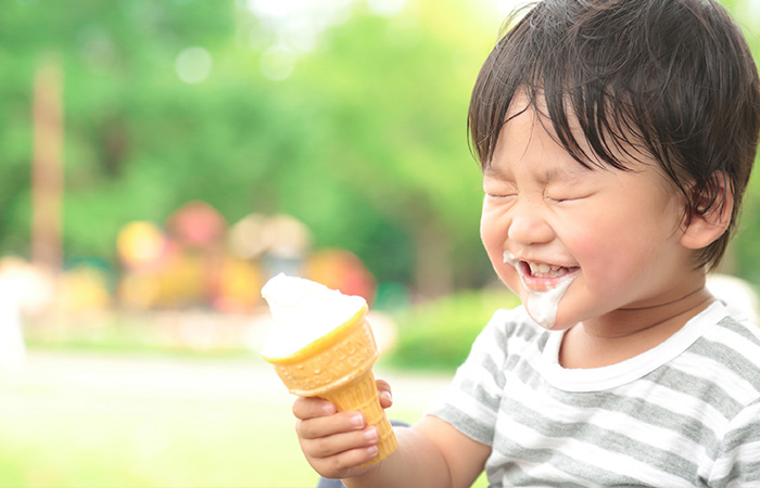 アルコールは入っていないのでお子様でも安心して召し上がれます！